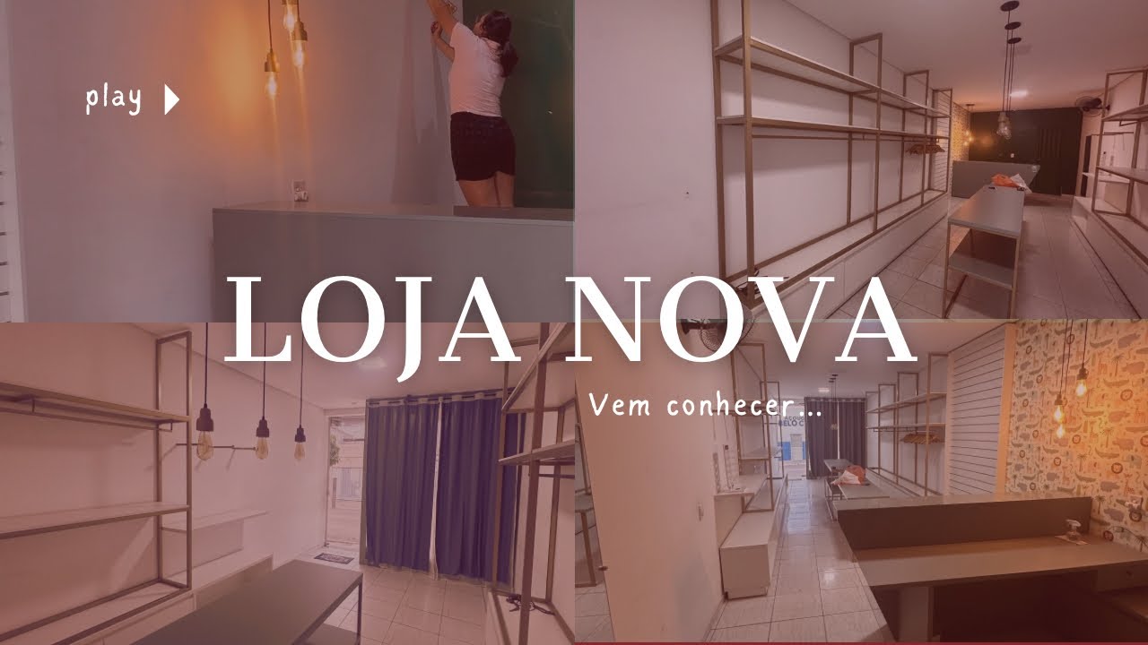VEM VER MINHA LOJA NOVA - MOSTREI TUDO 