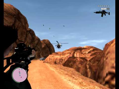 GTA 4 G36C 'n' Ultimate Bullet Time Mod Video Testing