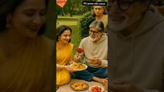 Amitabh Bachchan Jaya Bachchan And Rekha bollywood  trending trendingshorts ai aishorts