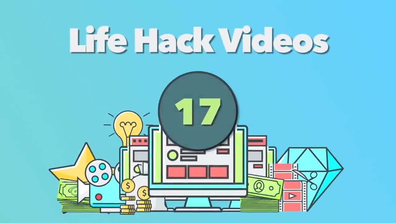 #17 The Life Hack Videos | YouTube Channel Idea Without Using Your ...