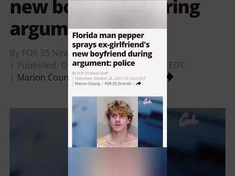 Florida Man Headlines 👀 Absolutely Diabolical 🤯😭 #shorts #floridaman #crime