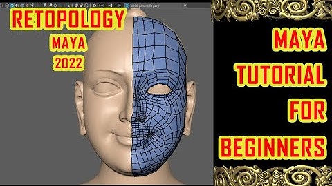 maya retopology| PT 2|maya retopology 2022 | quad draw retopology| maya tutorial hindi 2022
