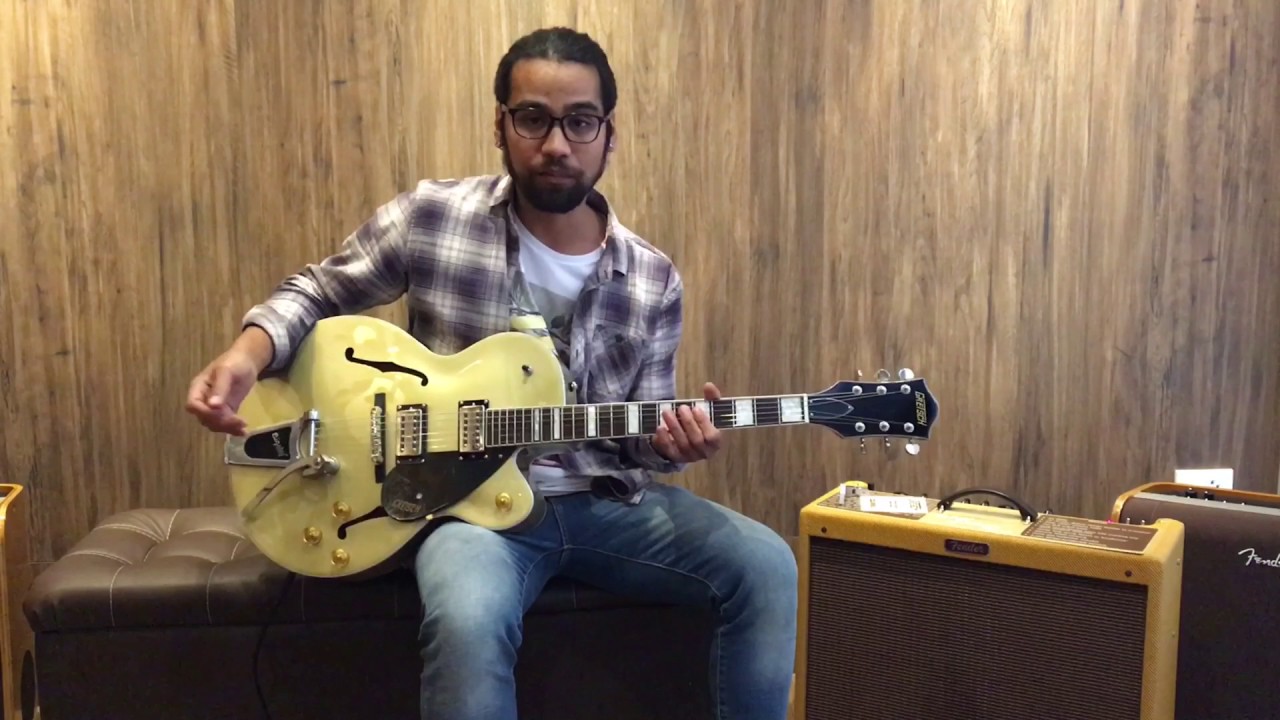 รีวิว Grestch G2420T Streamliner Hollow Body with Bigsby, Broad