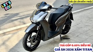 Price Of Honda Sh 2026 Titanium Gray  Extremely Viral U0026 Installment Plan With 079 Interest Rat