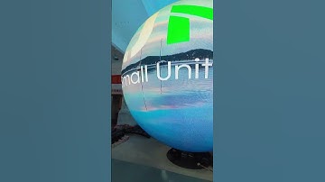 P4mm LED Sphere Display – 360° Immersive Visual Experience #leddisplay #led #ledpanel #ledscreen