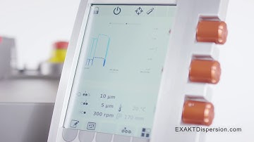 EXAKT Three Roll Mills for Grease and Lubircation