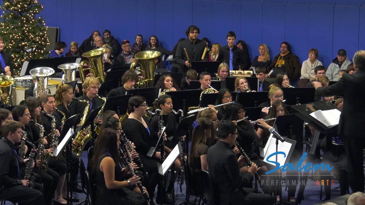 Salem High School Concert Band Performs " Sleigh Ride" YouTube