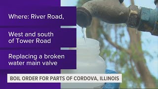 Boil order issued for parts of Cordova
