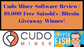 Cudo Miner Software Review -10,000 Free Satoshi