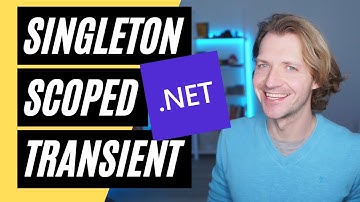 AddSingleton(), AddScoped() & AddTransient() in a .NET 7 Web API 🚀