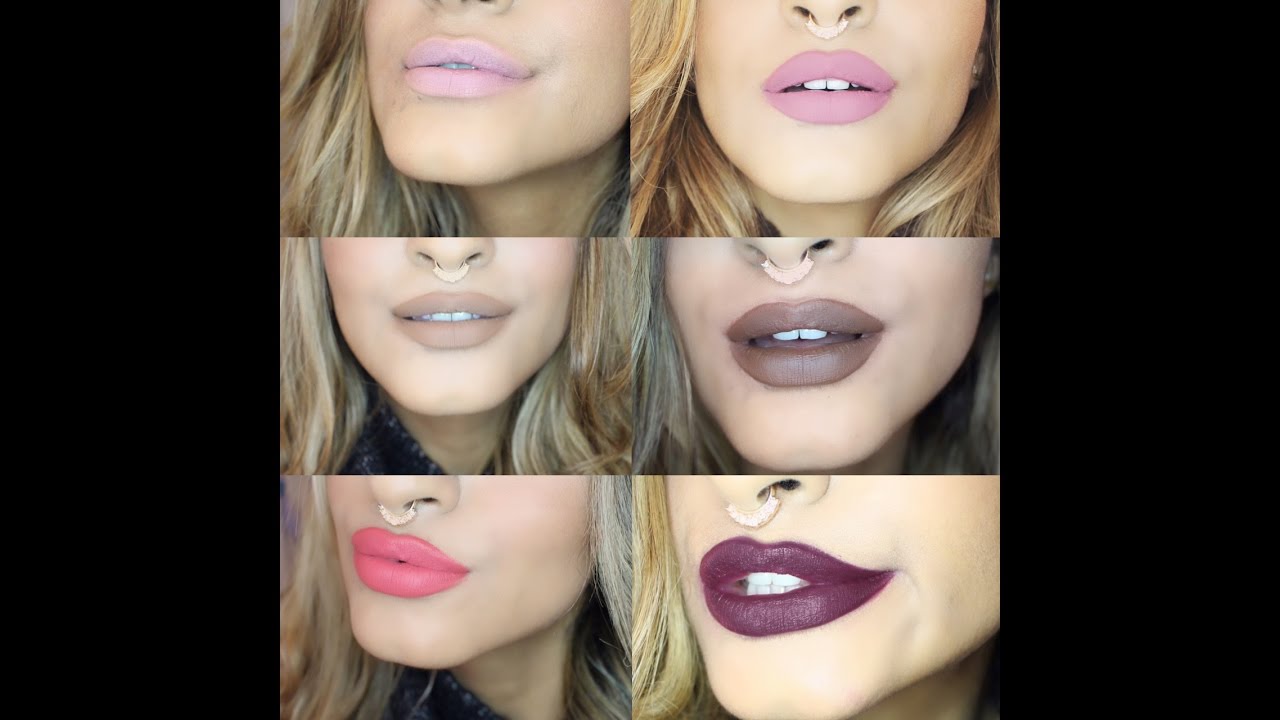 Kylie Jenner Lipkits | Lipstick Swatches & First Impressions | Review Kylie Cosmetics