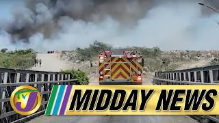 Smoke Filled Air in St. Catherine | Portland Roads to be Oiled Twice @TelevisionJamaica