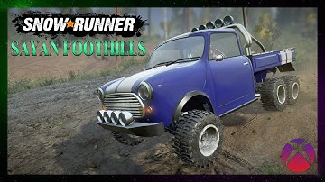 Sayan Foothills MOD Map Exploration with MOD Vehicles | Part 2 | Snowrunner | Xbox One