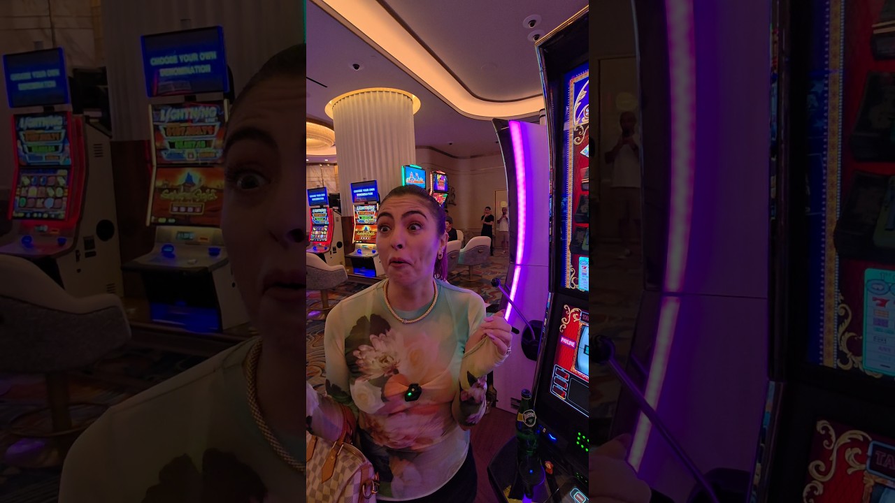 I Pressed $1K Spin with NOTHING LEFT and It Happened!! #vegas #casino #jackpot