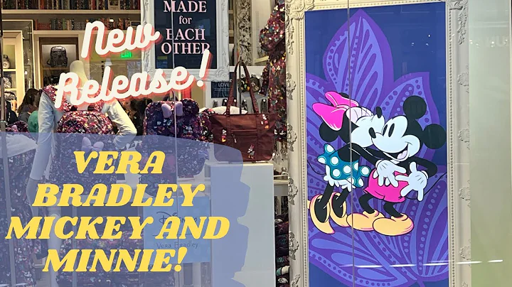 Vera Bradley Mickey & Minnie Flirty Floral Release!