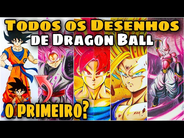 Eu Venho Treinando Meus Desenhos De Animes e o Anime que eu considero mais  fácil de Desenhar é Dragon Ball, pelo Formato dos Olhos, E até Agora eu só  fiz Isso. O