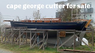 Cape George Cutter For Sale. Project, Cheap.