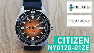 Citizen NY0120-01ZE Promaster Diver | Laikrodžio apžvalga (review) x Gedmis Laguna #citizen