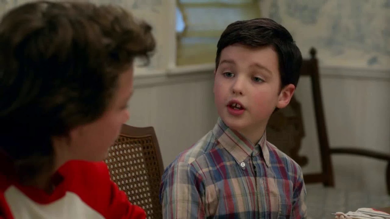 think monkey think my brother is a monkey - Young Sheldon S01E01