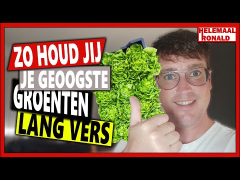 Video: Zo Houd Je Je Salade Vers