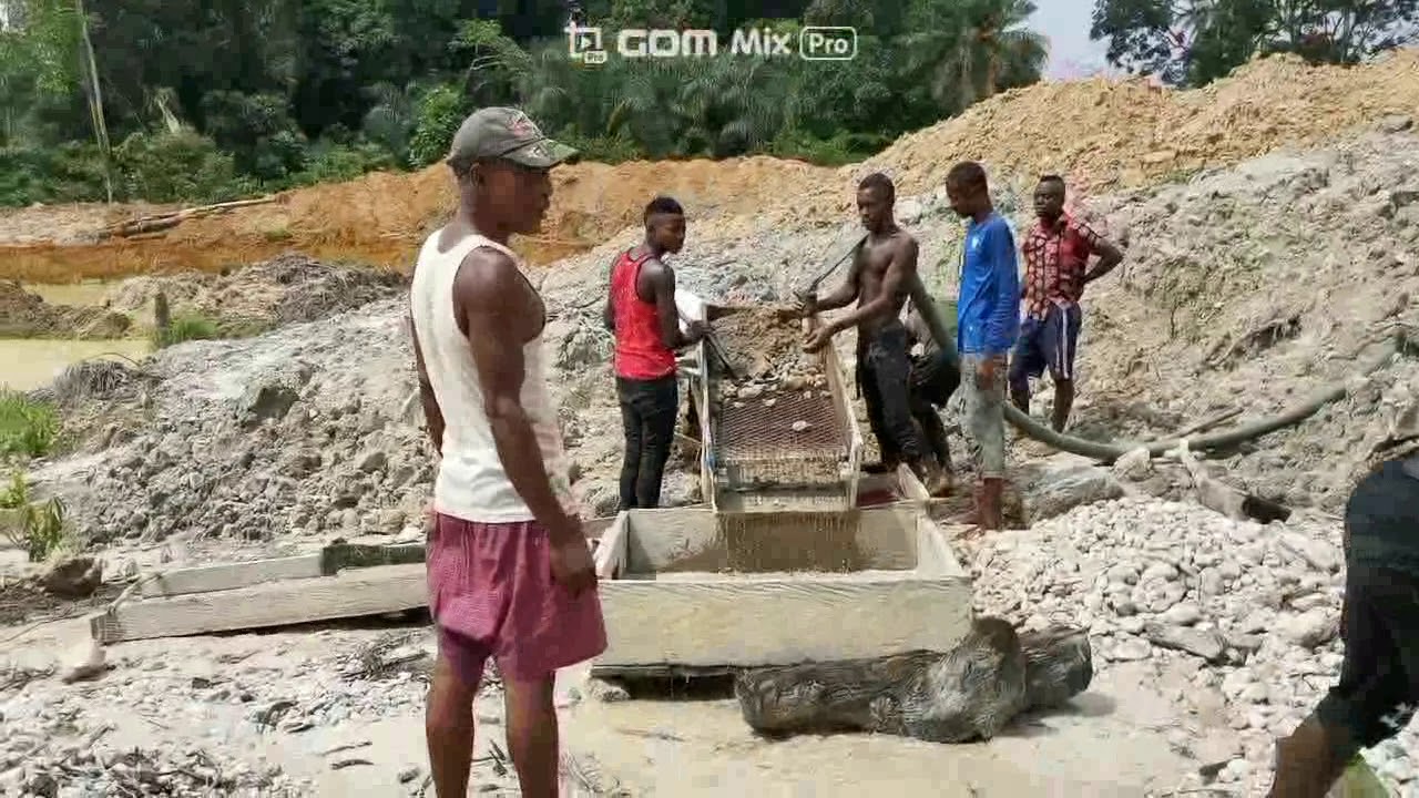 시에라리온 코노 다이아몬드 워싱 diamond washing YouTube