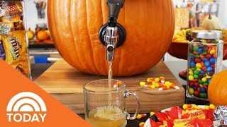 How To Make A Pumpkin Keg For Halloween Today