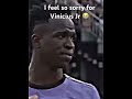 Vinicius Jr crying after he got  abused!!!😭😭