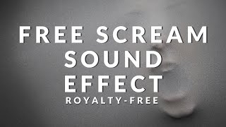 Free Scream Sound Effects