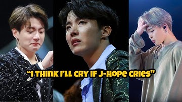 j-hope Crying : Jimin & Jungkook Have Different Reactions When Hobi Cried On Stage | Story Time