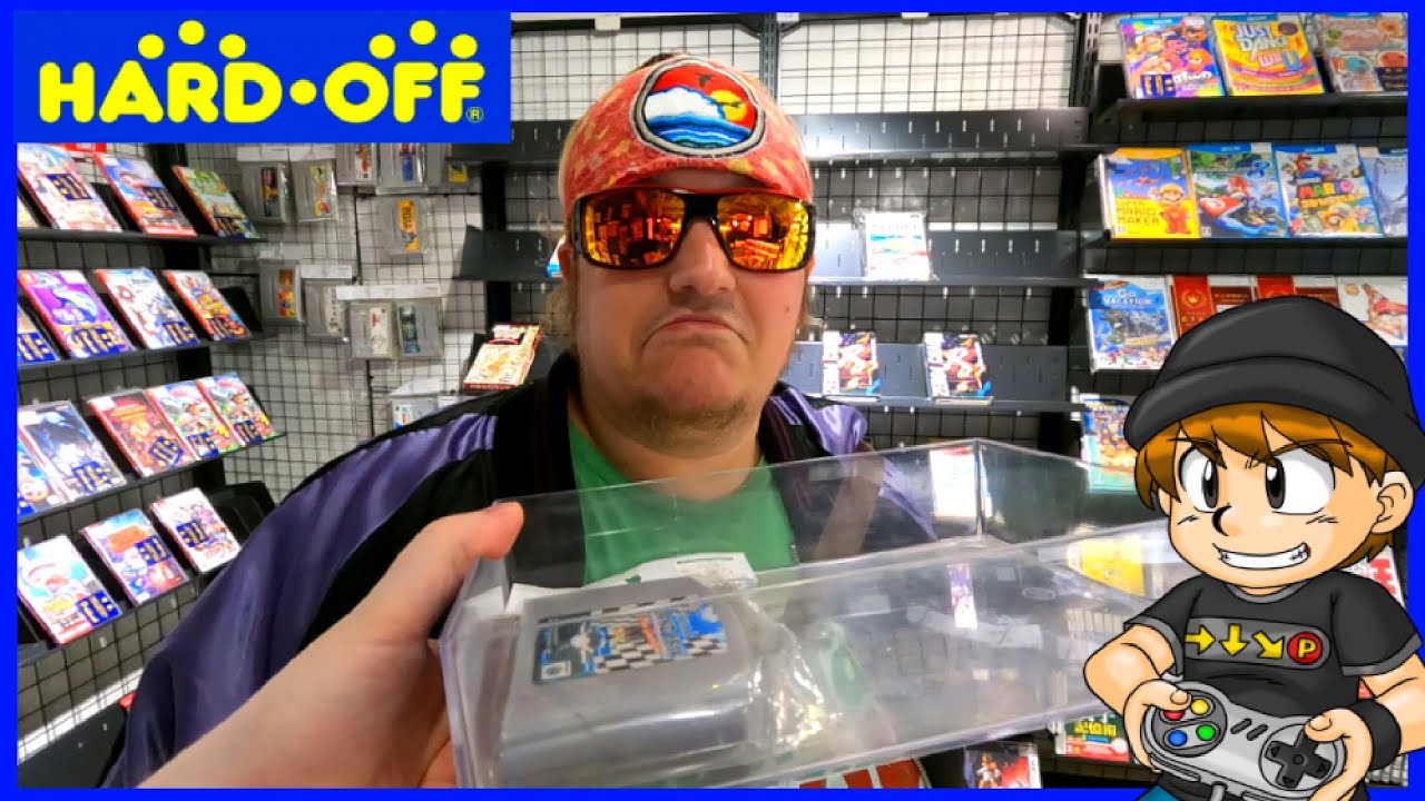HARD OFF Retro Game Hunting in Japan! (A Crushing Defeat) - YouTube