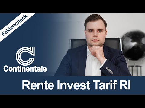 Continentale Invest Tarif RI: Ist dieser Vertrag sinnvoll?!