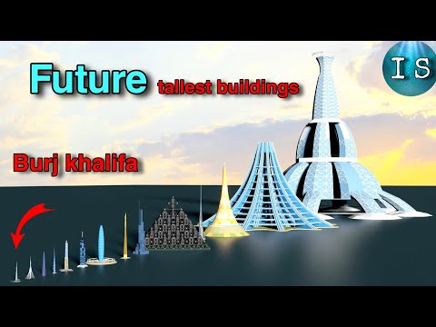 Future tallest building size comparison 3D animation | Future building project | #trending #building