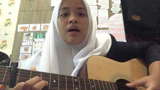 Tugas sekolah. Cover lagu dengan alat musik ..