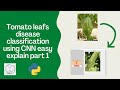 Tomato leafs disease classification using CNN easy explain part 1
