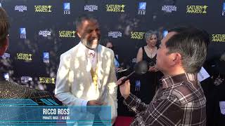 Ricco Ross Carpet Interview at the Saturn Awards 2026