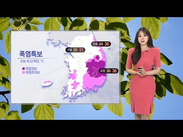 [날씨] 비 대부분 소강…초복, 남부 체감 35도 폭염 / 연합뉴스TV (YonhapnewsTV)
