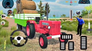 New Tractor Games 2026 | Mahindra 4x4 Realistic Cargo Tractor Offroad Driving | Android Gameplay screenshot 3