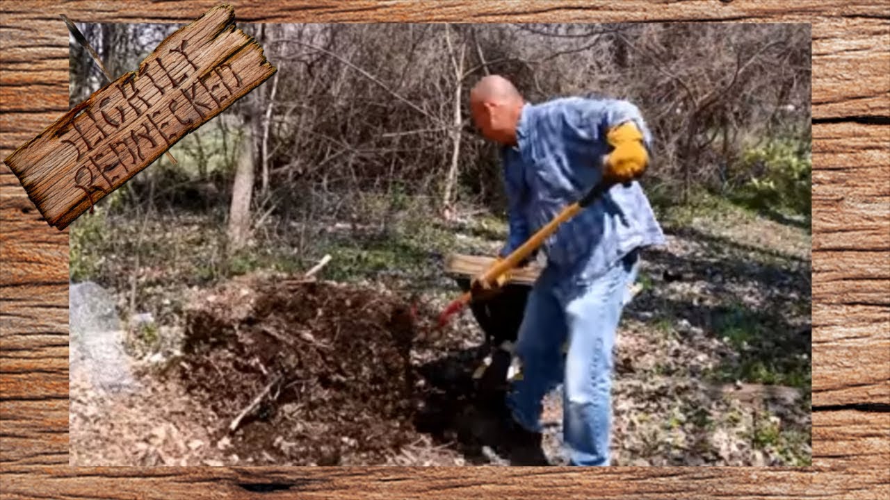 Turning and Sifting My Compost Pile YouTube