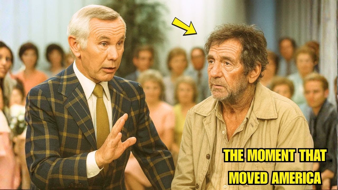 JOHNNY CARSON PAUSED HIS MONOLOGUE AFTER SPOTTING A MAN SITTING IN THE SEVENTH ROW