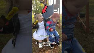 Little Girl Didnt Want To Sit With Her Brother