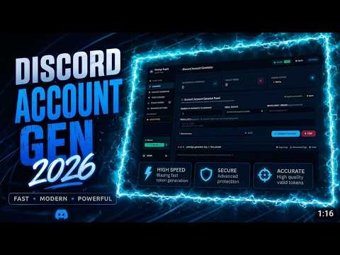 Discord Token Generator | UNFLAGGED | AUTO CAPTCHA | PHONE VERİFY