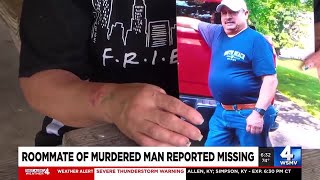 Roommate of murdered man reported missing