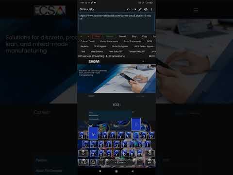 Tutorial SQL injek manual menggunakan dh hackbar