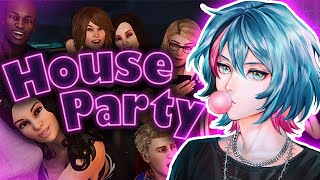 FLIRTING WITH EVERYONE IN HOUSE PARTY【NIJISANJI EN | Kyo Kaneko】