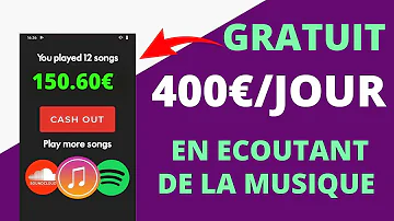 Comment gagner de l'argent juste en écoutant de la musique ?