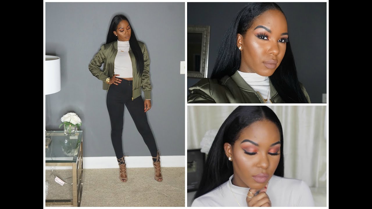 Get Ready With Me| Using The Morphe 35O Palette  + Kylie Lip Kit