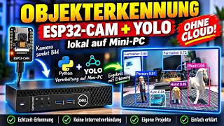 Object Detection with YOLO: ESP32-CAM + Python + Node-RED Local