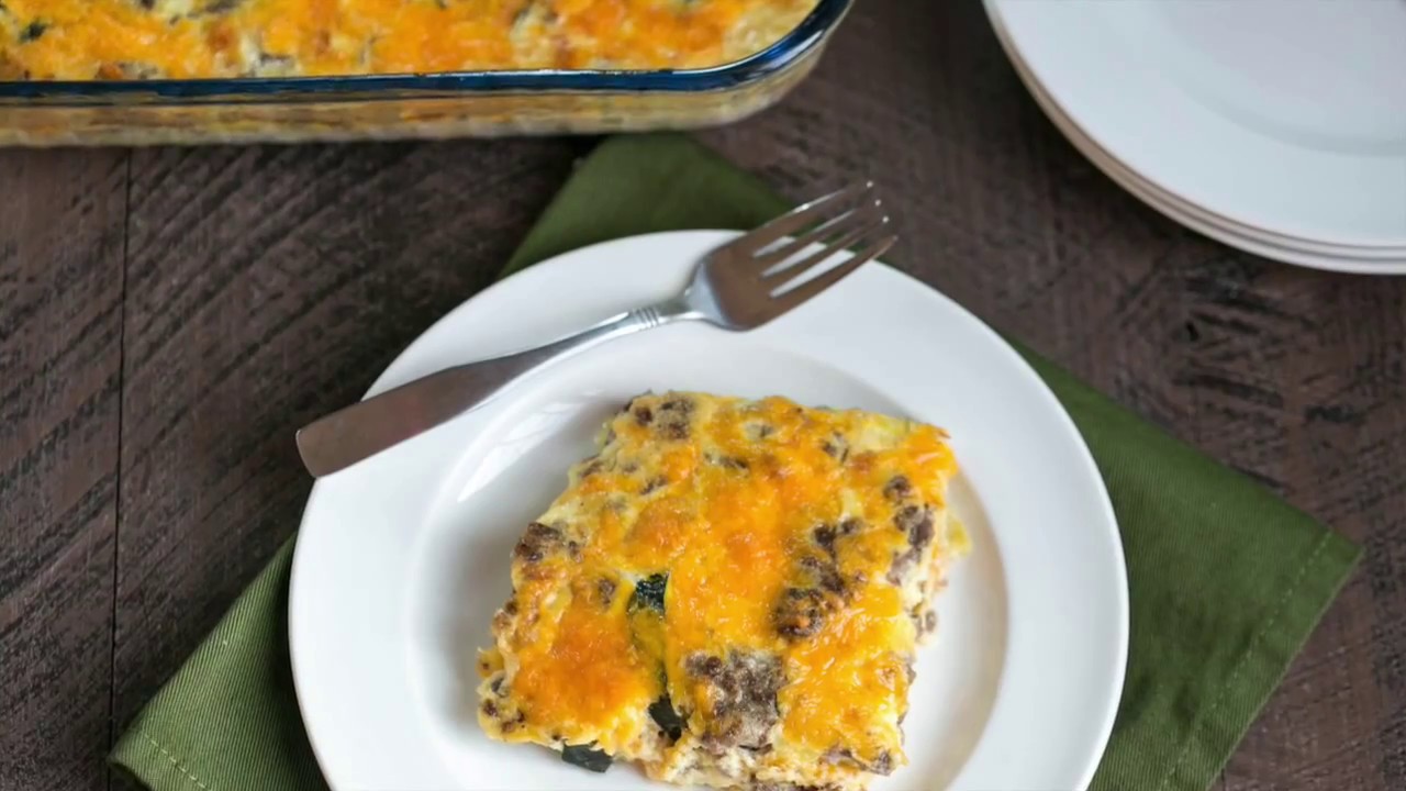 Sausage Squash Casserole YouTube