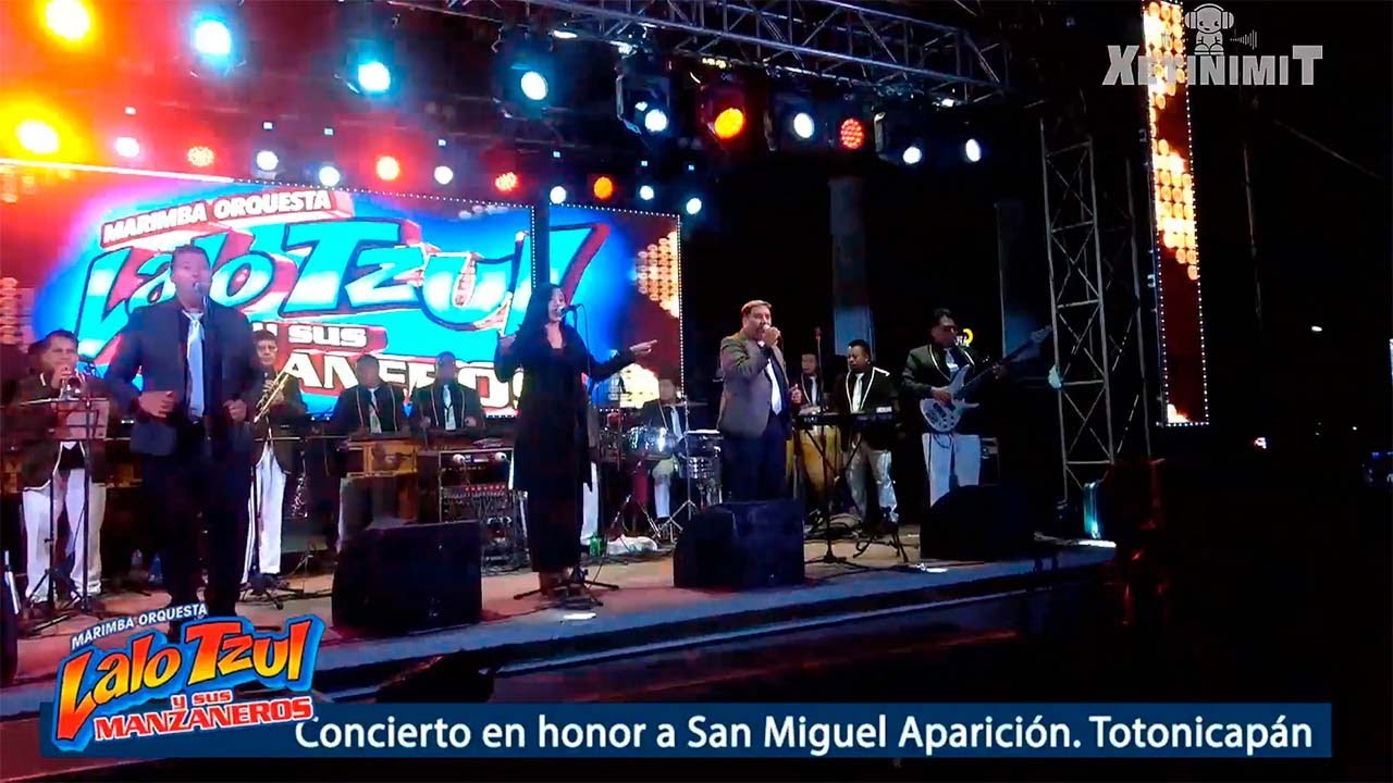 Marimba Orquesta Lalo Tul y sus Manzaneros, desde Totonicapán. En honor a San Miguel.