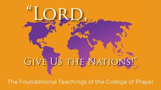 Lord, Teach Us To Pray - Session 1